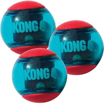 Kong Action Squeezz Ball 3pcs