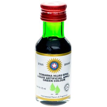 Star Brand Artificial Apple Green Colour Flavour 25ml