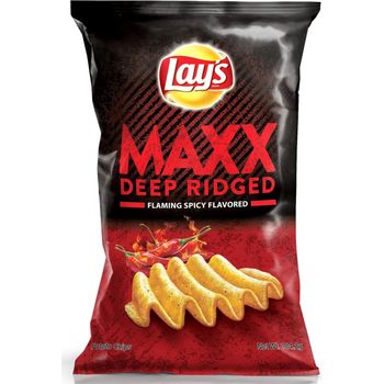 Lay's Maxx Flaming Spicy Potato Chips 184.2g