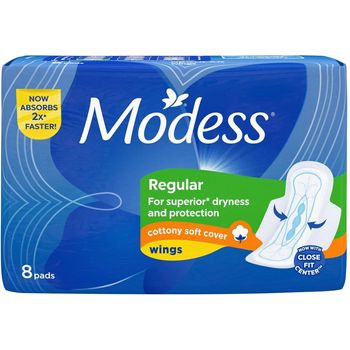 Modess Maxi Regular Cottony Soft Wings 8pcs