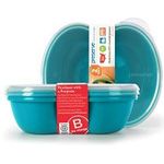 Preserve Food Storage Container Set Of 2 Aqua Blue