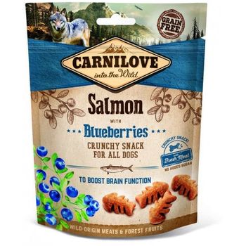 Carnilove Salmon With Blueberries Crunchy Snack For Dogs Brown 200g