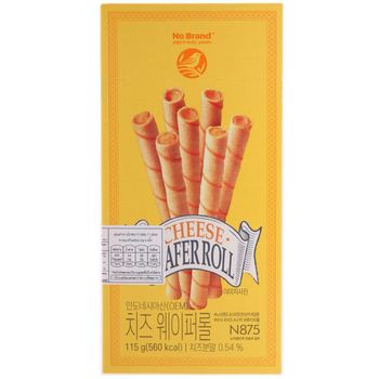 No Brand Cheese Wafer Roll 115g