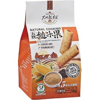 Wubao De-5 Grains Rice Biscuits 180g