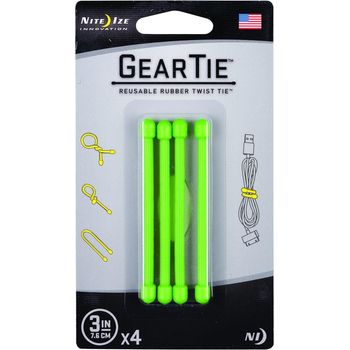 Nite Ize Reusable Rubber Twist Gear Tie