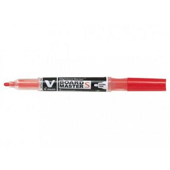 Pilot V Board Master Slim Extra Fine Whiteboard Marker Red 3.5mm