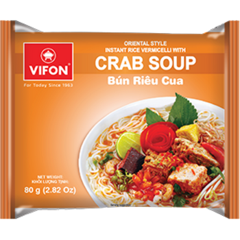Vifon Instant Crab Noodle Soup 80g