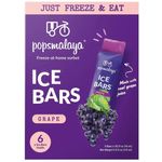 Popsmalaya Freeze-at-home Sorbet Bars Grape Juice Drinks 6x45ml