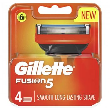 Gillette Fusion Razor Blades 4 Cartridges Refills