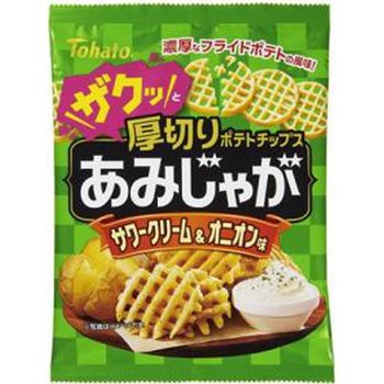 Tohato Amijaga Sour Cream And Onion Flavor 60g