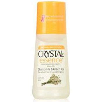 Crystal Essence Deodorant Roll-On Chamomile Green Tea 118ml