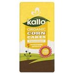 Kallo Organic Lightly Salted Corn Cake Thins 130g