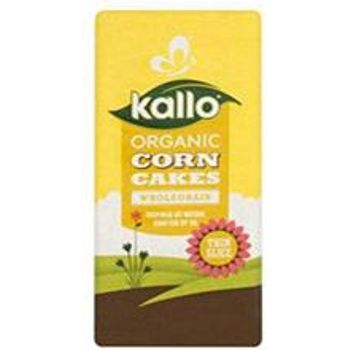 Kallo Organic Lightly Salted Corn Cake Thins 130g
