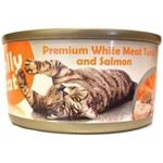 Jolly Cat Canned Food Premium White Meat Tuna & Salmon 80g