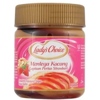 Lady's Choice Peanut Butter Strawberry Stripe 175g