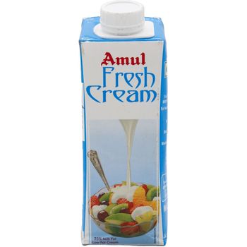 Amul Fresh Cream Milk Low Fat 250ml