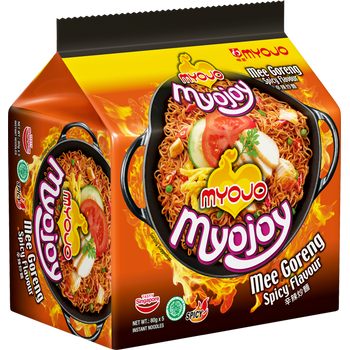 Myojo Myojoy Mee Goreng Spicy Flavour 5 X 80g