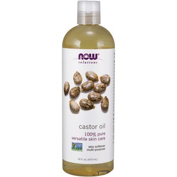 Now Foods Pure Castor Oil Ricinus Communis Seed Oil 473ml