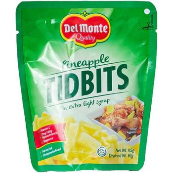 Del Monte Pineapple Tidbits Sup Budget Pack 115g