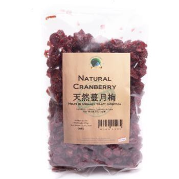 Green Earth Organic Natural Dried Cranberry 250g