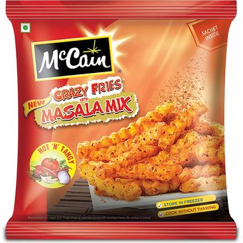 McCain Crazy Fries Masala Mix Hot n Tangy 400g