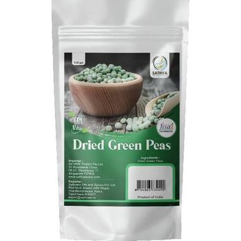 Sathva Dried Green Peas 500g