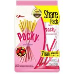 Glico Pocky Share Pack Strawberry Flavor 147g
