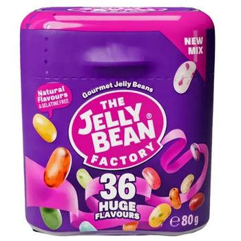 The Jelly Bean Factory Gourmet Jelly Beans 36 Huge Flavours 80g
