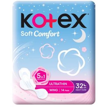 Kotex Soft Comfort 32 Cm 14 Per Pack 131g
