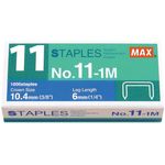 Max Staples No. 11-1M Pack 5 boxes