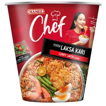 Mamee Chef Curry Laksa Cup 72g