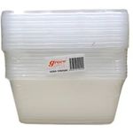 Grace 1000A Rectangle Container with Lid 10S