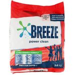 Breeze Powder Detergent Power Clean 3.6kg