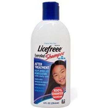 Licefreee Everyday Shampoo Daily Maintenance Lice Shampoo 8 Fluid Ounces
