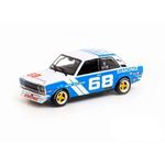 Tarmac Works BRE Datsun 510 Trans-Am 2.5 Championship 1972 Peter Gregg With BRE Metal Oil Can Diecast Car