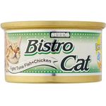 Bistro Cat Canned Food Light Tuna Fish And Chicken 80g