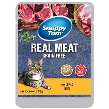 Snappy Tom Pouch with Lamb 85g