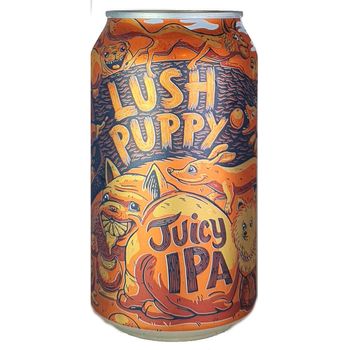 Bootstrap Lush Puppy Juicy IPA 355ml