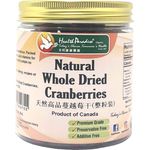 Health Paradise Natural Whole Dried Cranberries 130g