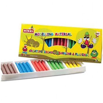 NIKKI Modelling Clay 5 colours #MD-50