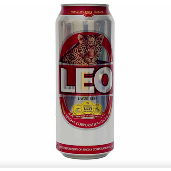 Leo Beer Can 490ml