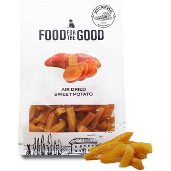 Food for the Good  Air Dried Sweet Potato Cat and Dog Treats 600g