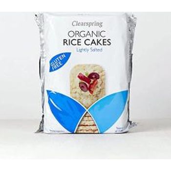 Clearspring Organic Rice Cakes Lightly Salted 130g