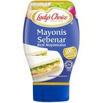 Lady's Choice Real Mayonnaise Squeeze 280ml