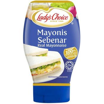 Lady's Choice Real Mayonnaise Squeeze 280ml