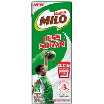 Nestle Milo Less Sugar 200ml