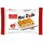 Eurocake Mini Swiss Rolls Strawberry 60g