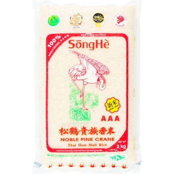 SongHe Whole Kernel Thai Hom Mali Rice 2kg