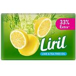 Liril Lime & Tea Tree Oil Soap 125g