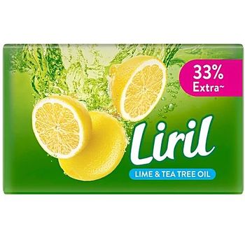 Liril Lime & Tea Tree Oil Soap 125g